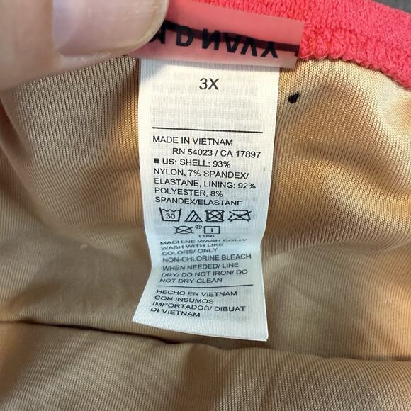 Old Navy Bikini Bottom Women’s 3X Pink Lined Swim Briefs NWOT Beach Travel - Picture 6 of 7